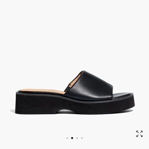 Madewell Leather Platform Mule